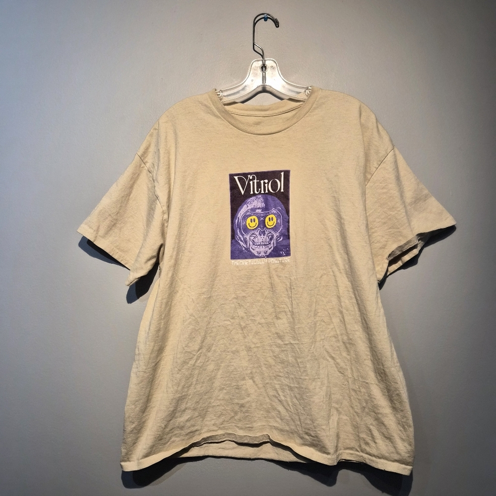 Vitriol Theoretically Positive Graphic T-Shirt | Size XL